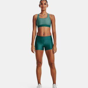 UnderArmour HeatGear Mid-Rise Shorty (Coastal Teal Blue - XS)
